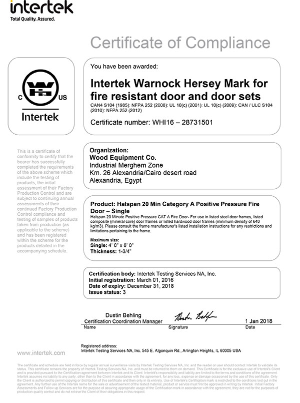 American Certificate