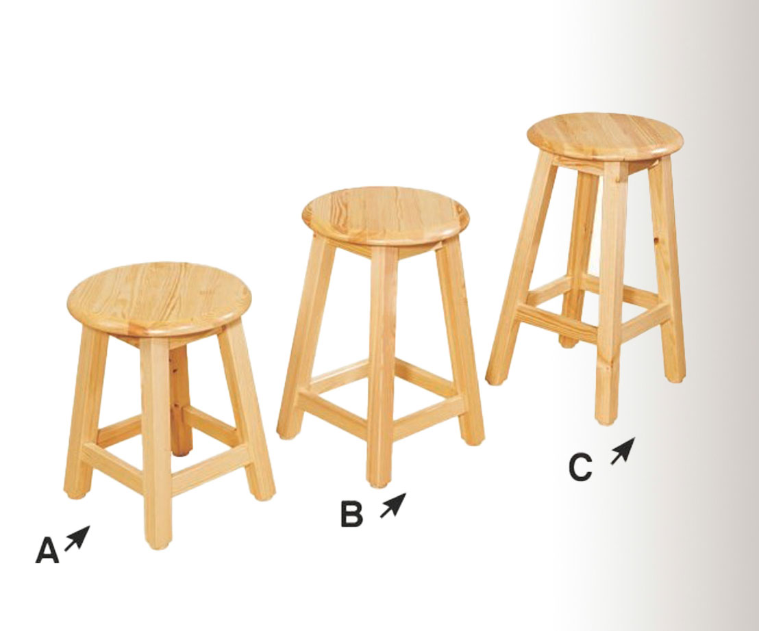 Stool C 14A, B, C