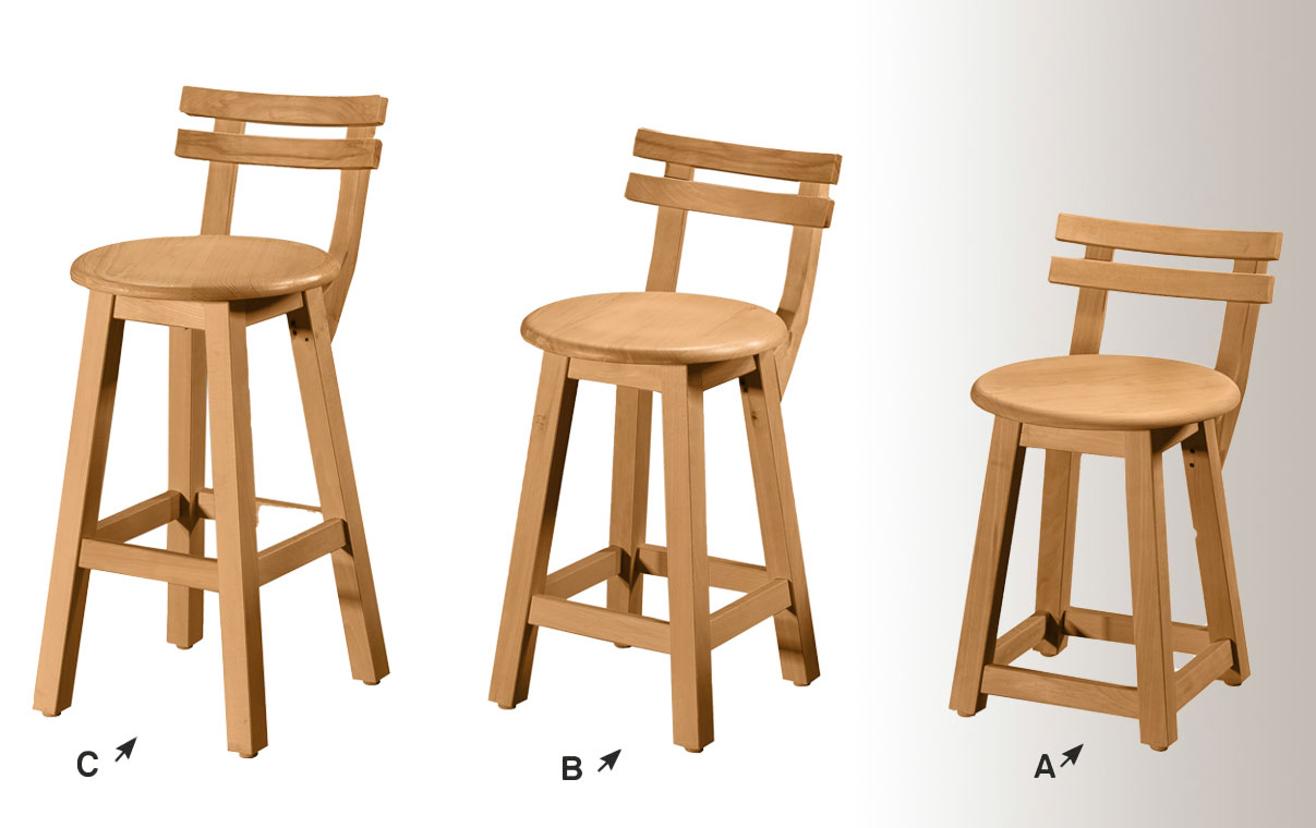 Stool C 15A, B, C